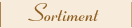Sortiment